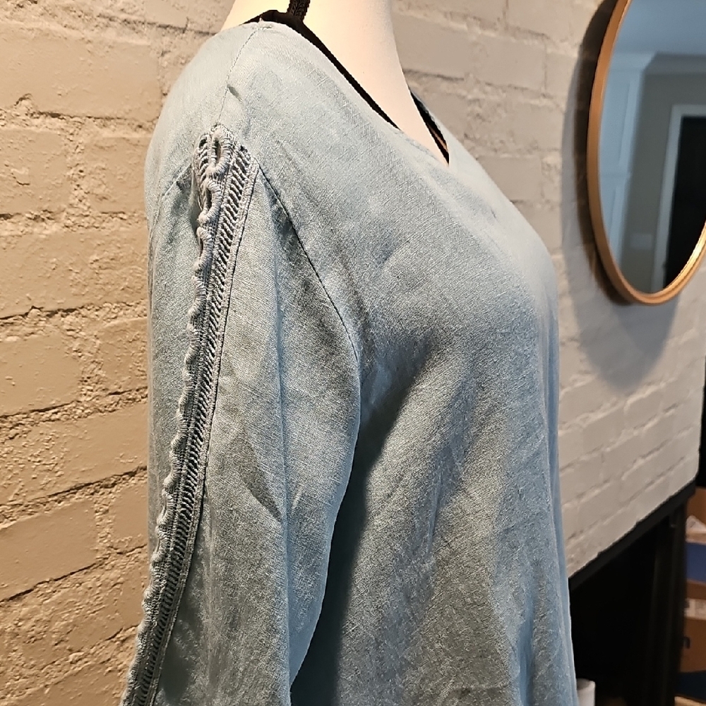 Valentina Light Blue Women's Tunic
